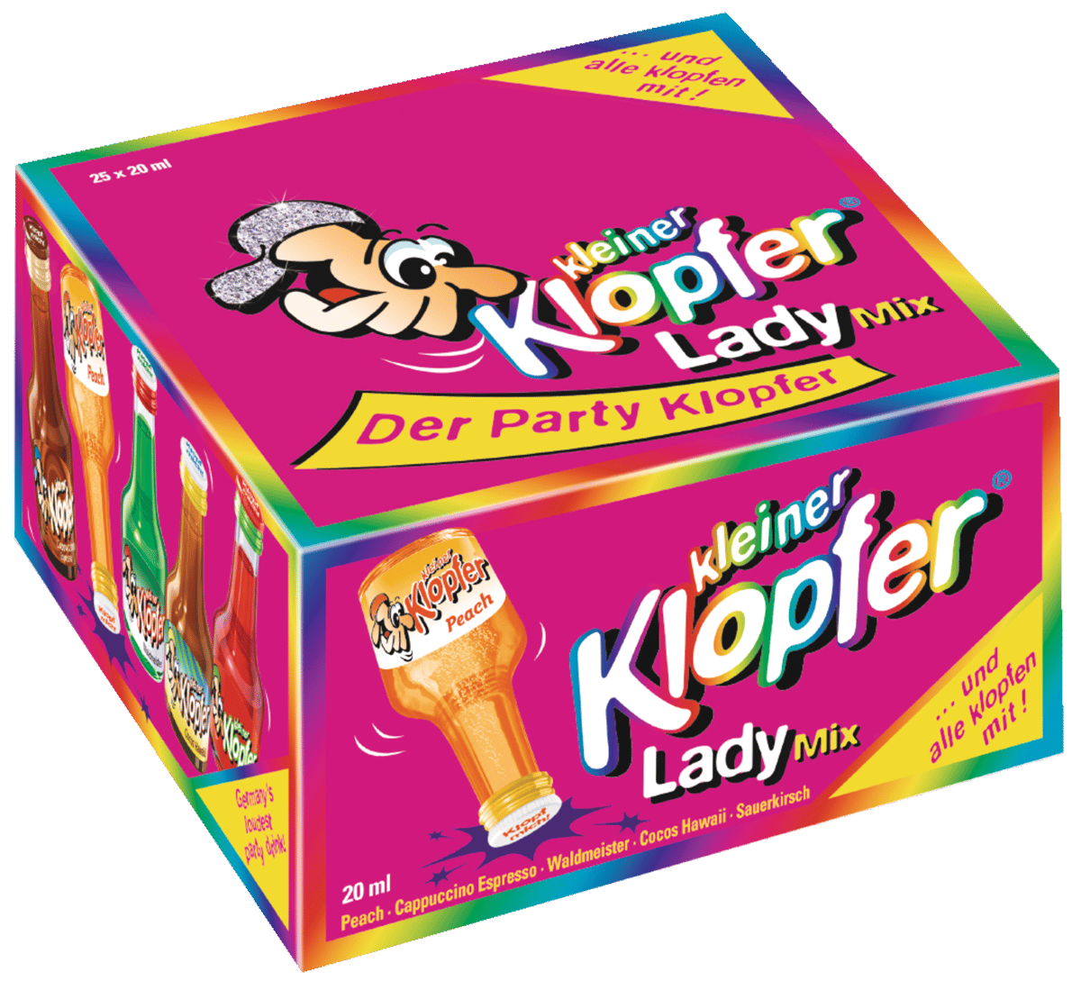 Kleiner Klopfer Lady Mix 16-17% 25x20 ml