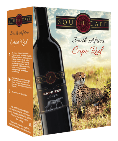1 Bag-in-box South Cape Classic Cape Red 3l BIB