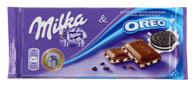 Modelbillede af Milka Oreo 100 g
