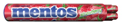 Modelbillede af Mentos Strawberry Jumbo Roll 8-pak 296 g