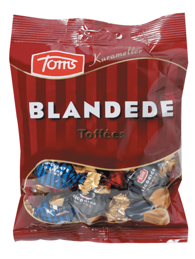 Modelbillede af Toms Blandede Karameller 160 g