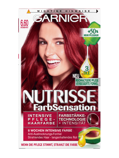 Modelbillede af Garnier Nutrisse 6.60 Intensivrot