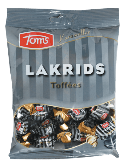 1 ps. Toms Lakridskarameller 160 g