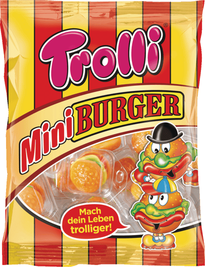 Modelbillede af Trolli Mini Burger 170 g