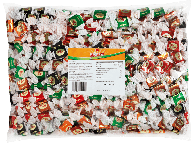 Big Ben blandede karameller
