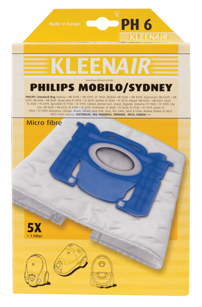 Modelbillede af Støvsugerposer Philips Sydney (147804) PHI6