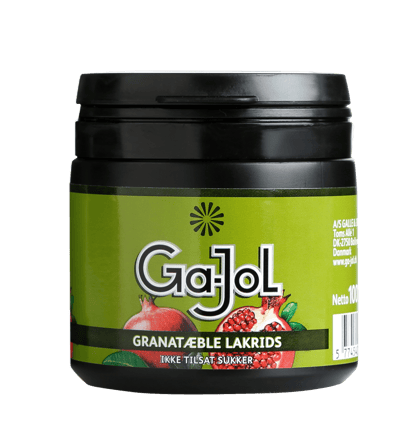 Modelbillede af Ga-Jol Grøn Granatæble Lakrids 100 g