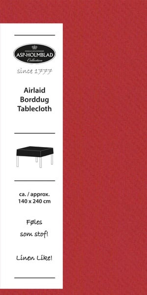 Modelbillede af Foldedug 140x240cm. Rød