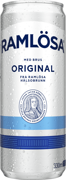Modelbillede af Ramlösa Original - danskvand, 24x33cl dåse
