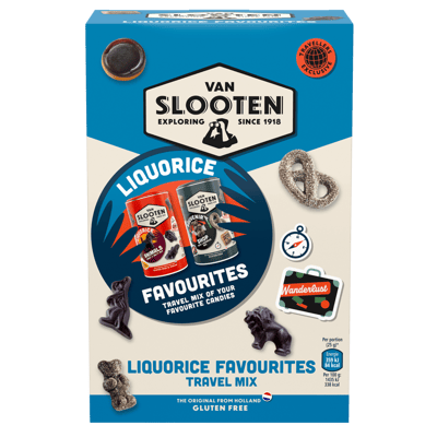 Modelbillede af Van Slooten Travel Mix Liquorice 900g