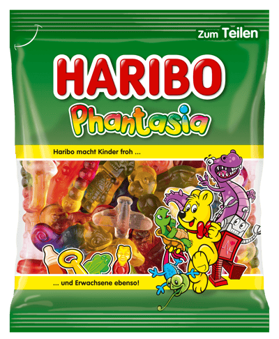 Modelbillede af Haribo Phantasia 175g DE