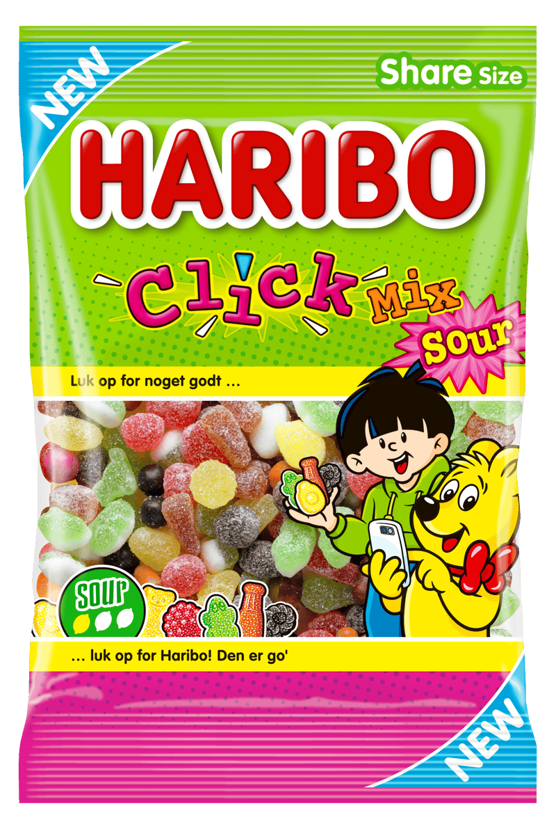 Haribo Click Mix Sour DK