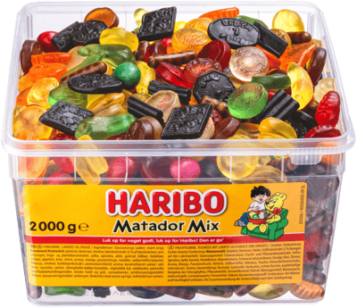 Modelbillede af Haribo Matador Mix 2000g DK