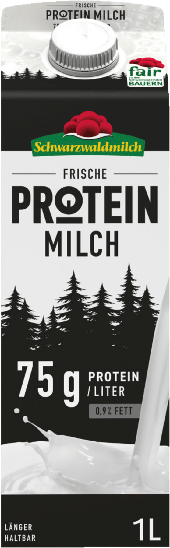 Protein Mælk 0,9% 1L