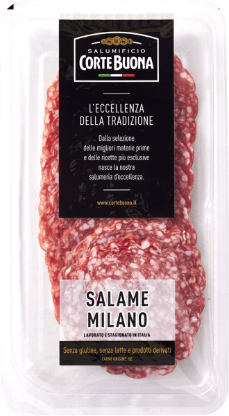 Modelbillede af Corte Buona Salami Milano 80 g