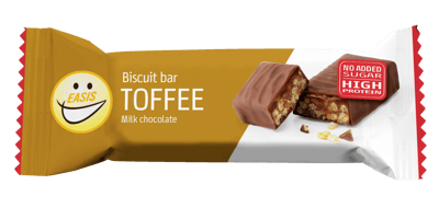 Modelbillede af EASIS Biscuit Bar Toffee 30 g