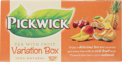 Modelbillede af Pickwick te Fruit Variation Orange 20 stk.
