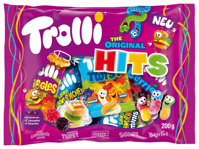 Modelbillede af Trolli Original Hits 200g