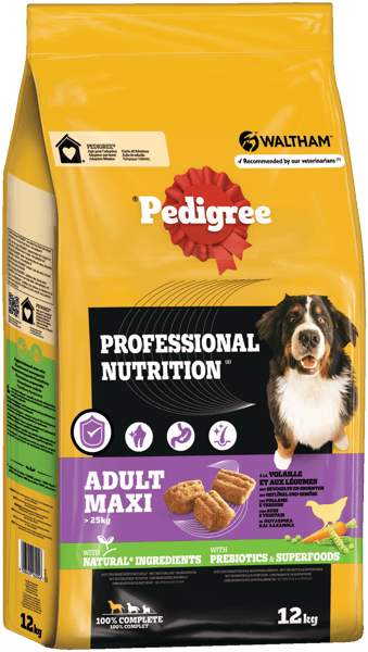 Modelbillede af Kylling & Grøntsager Adult>25kg Pedigree 12kg