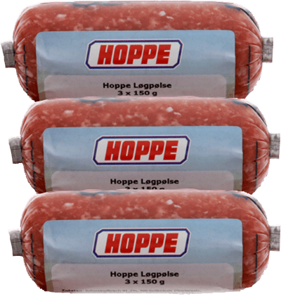 Modelbillede af Hoppe Løgpølse 3 x 150 gr.