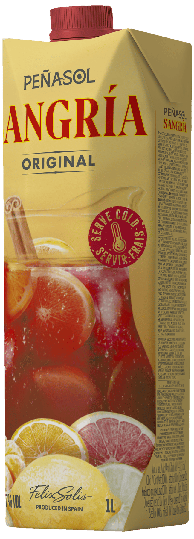 Penasol Sangria 1l BIB