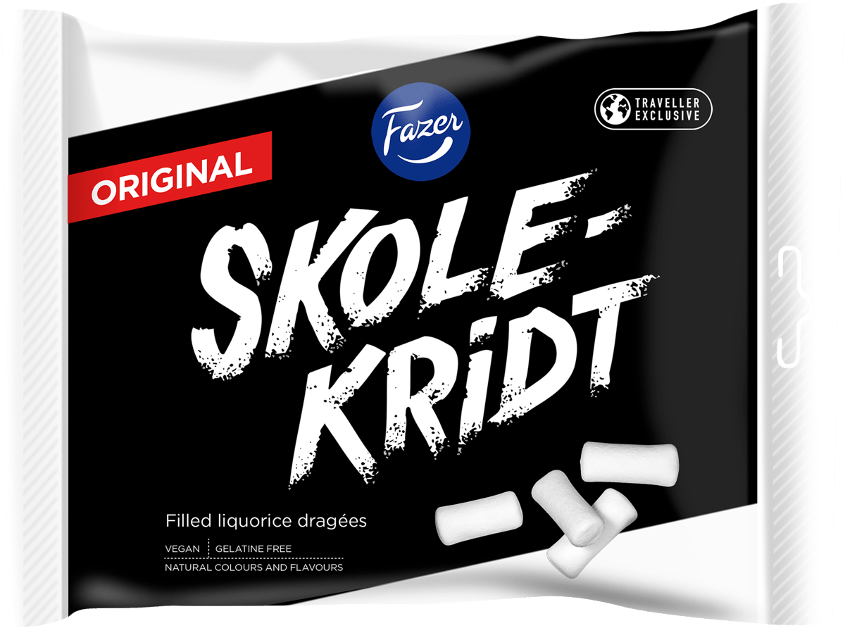 Fazer Skolekridt 400g