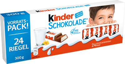 Modelbillede af Ferrero Kinder Schokolade 300 g.