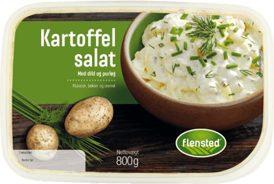 Modelbillede af Flensted Kartoffelsalat Dild&Purløg 800g