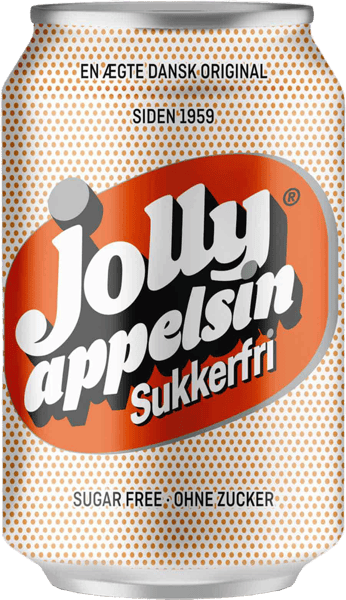 Modelbillede af Jolly Appelsin Sukkerfri 18x0,33l
