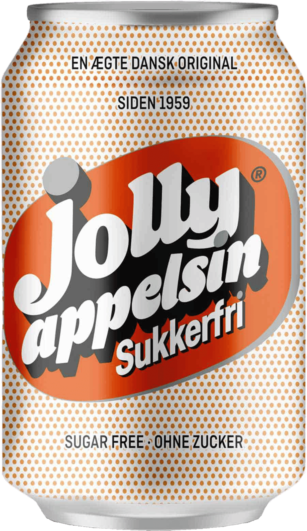 Jolly Appelsin Sukkerfri 18x0,33l