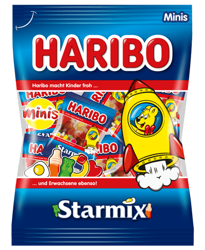 Modelbillede af Haribo Starmix Mini 250 g