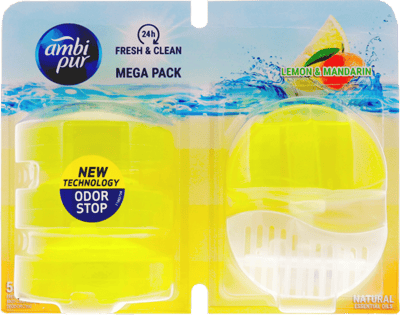 Modelbillede af AMBI Pur Lemon/Mandarin Promo Pack 4x55ml