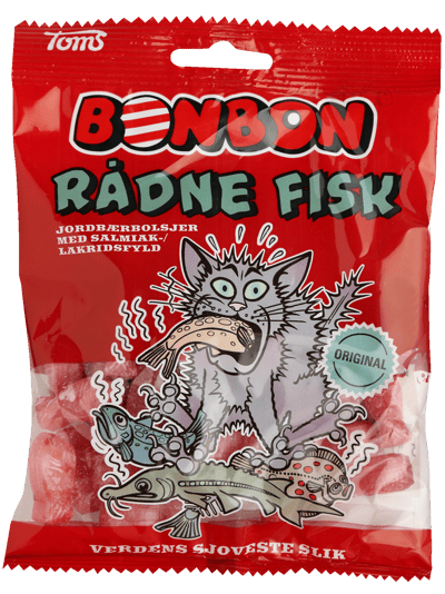 Modelbillede af Bonbon Rådne Fisk 125 g