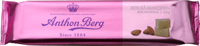 Modelbillede af Anthon Berg Ren Rå Marcipan 500 g
