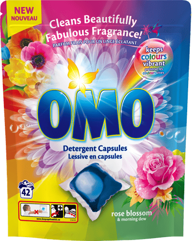 Modelbillede af OMO Vaskekapsler Rose Blossom 42 stk.