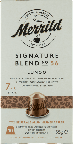 Modelbillede af Merrild Signature Blend No.56 10 kapsler