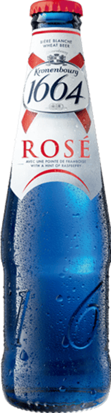 Modelbillede af Kronenbourg 1664 Rosé Hvedeøl - 5,0% øl, 24x33cl flaske