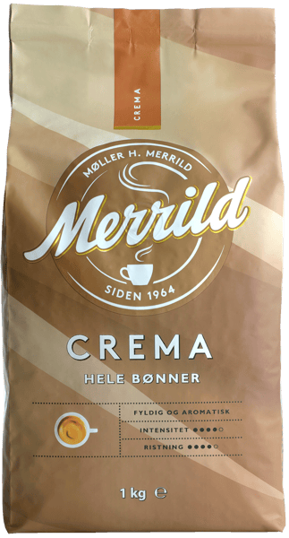 Modelbillede af Merrild Crema Helbønne 1000g