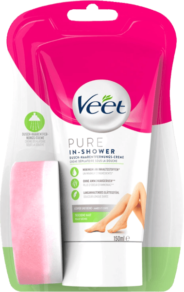 Modelbillede af Veet In-shower Pure Dry Skin 150 ml