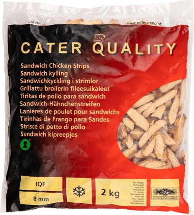 Modelbillede af Kyllingestrimler 2kg