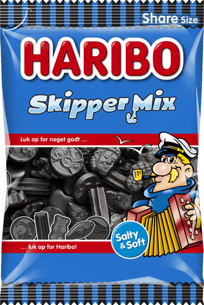 Modelbillede af Haribo Skipper Mix 375 g