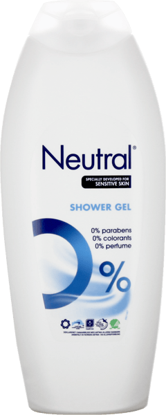 5 stk. Neutral showergel 750 ml.