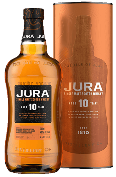 Modelbillede af Jura 10yo Single Malt 40% 0,7 l.