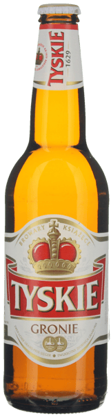 3 fl. Tyskie Pils 0,5 l. + pant
