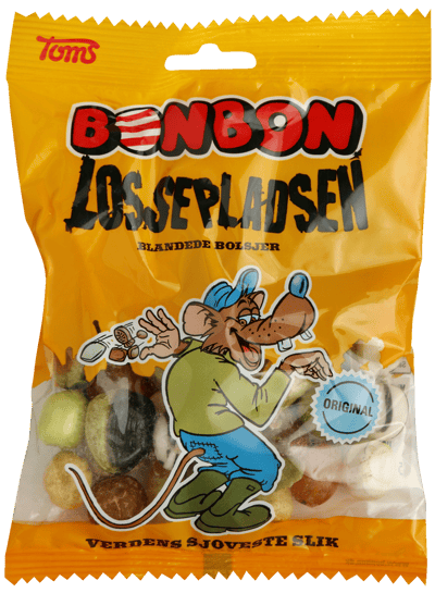 Modelbillede af Bonbon Lossepladsen 125 g