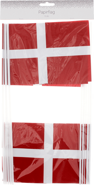 Modelbillede af Flag på pind A5 40cm 10 stk.
