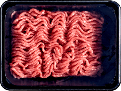 Modelbillede af Hakket Kalv-og Flæsk 8-10% 500g