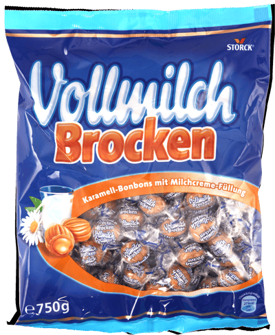 Modelbillede af Storck Vollmilch Brocken 750 g