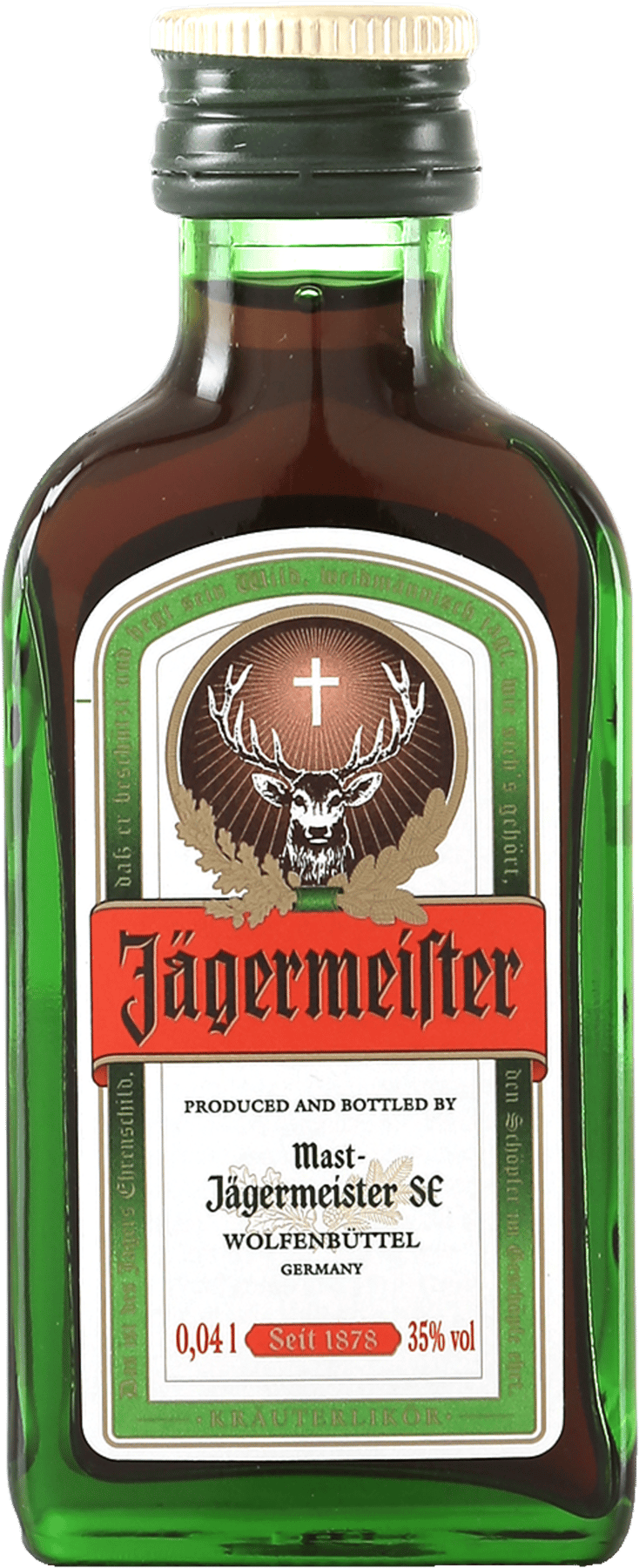 Jägermeister Miniature 35% 4 cl.