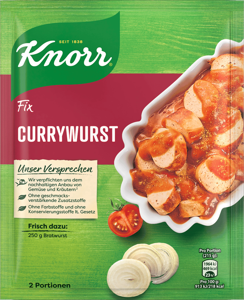 Knorr Fix Currywurst